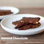 Homemade Almond Chocolate Bar (Dairy-free, soy-free) thumbnail